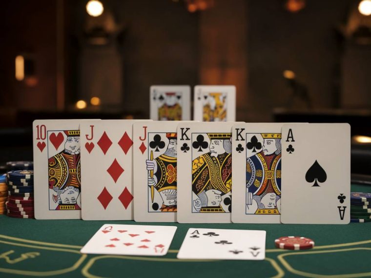 what is the 5 card rule in Texas Hold 'em?